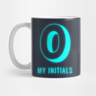 Letter O Letter Art Mug